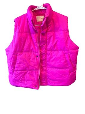 Panache apparel Hot Pink Puffer Vest